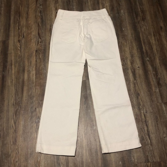 Dolce & Gabbana Pants Women's 38 White Bootcut Mid Rise Made in Italy Designer - Picture 5 of 6